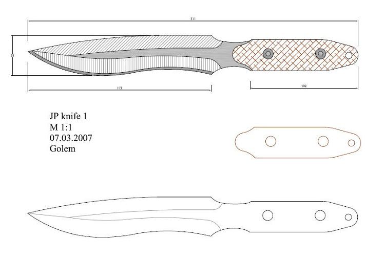 刀具cad图纸下载刀具刀型diy图纸 加工切割刀具二维cad资料机械cad